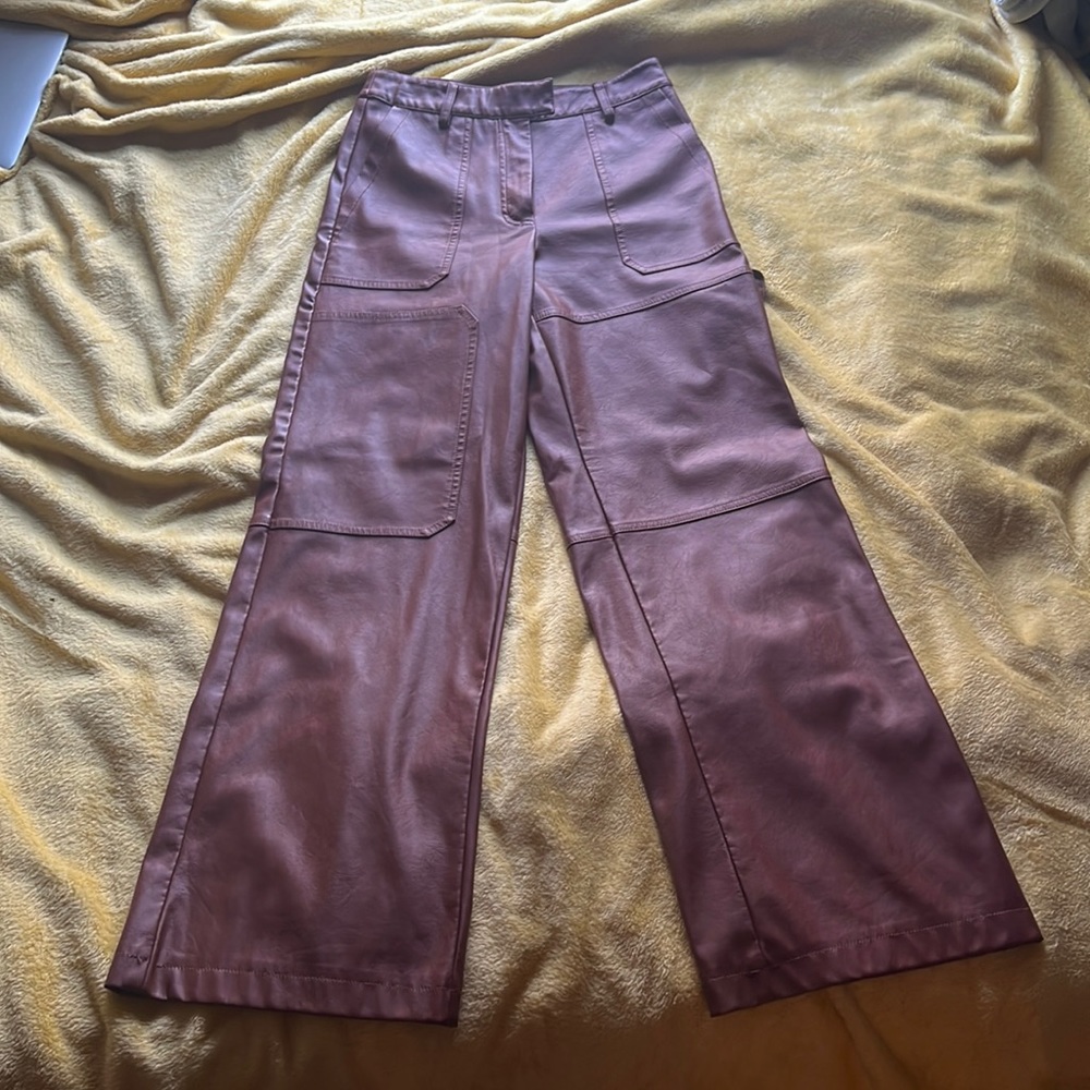 Leather pants